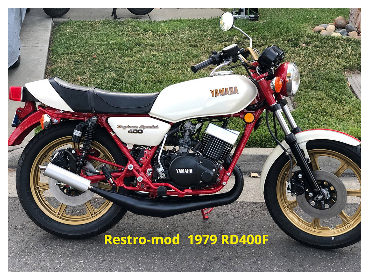 1979 RD400F motorcycle
